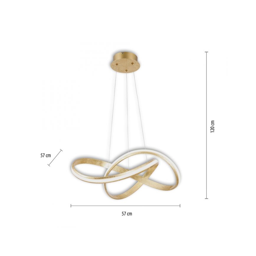 Paul Neuhaus 8291-12 - LED Stmievateľný luster na lanku MELINDA LED/30W/230V