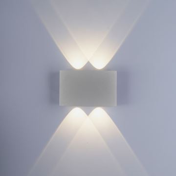 Paul Neuhaus 9487-21 - LED Vonkajšie nástenné svietidlo CARLO 4xLED/0,8W/230V IP54