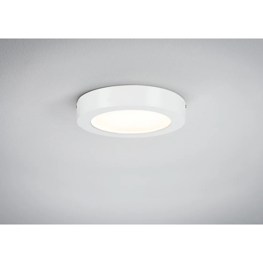 Paulmann 70642 - LED/12,5W Stropné svietidlo LUNAR 230V pr. 22,5 cm biela