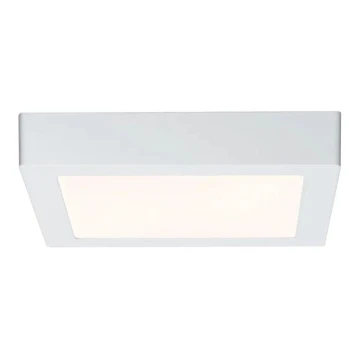 Paulmann 70645 - LED/12,5W Stropné svietidlo LUNAR 230V 22,5x22,5 cm biela