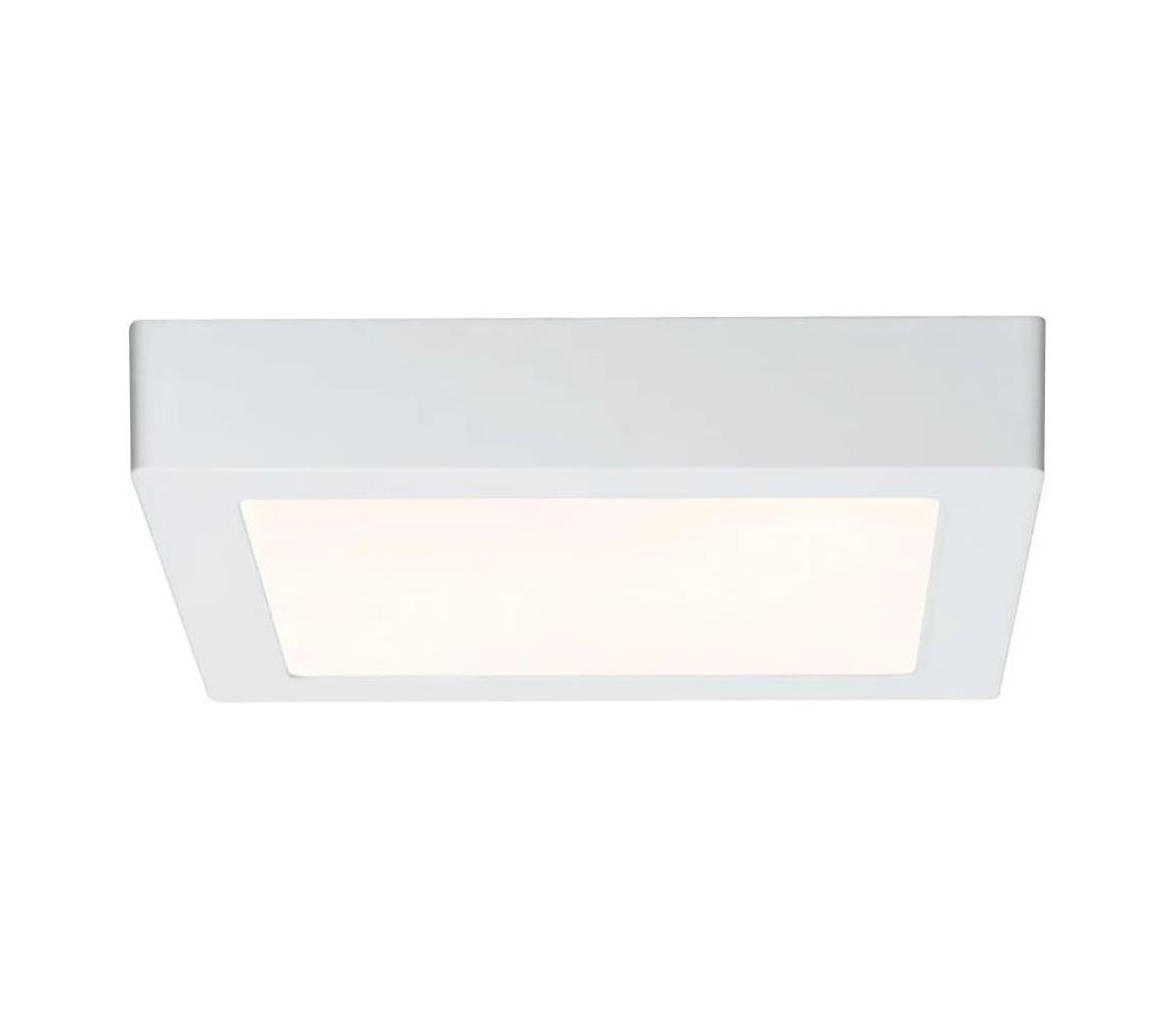 Paulmann Paulmann 70645 - LED/12,5W Stropné svietidlo LUNAR 230V 22,5x22,5 cm biela 