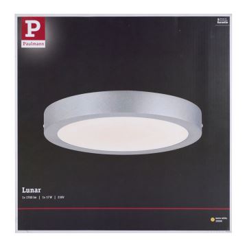 Paulmann 70655 - LED/17W Stropné svietidlo LUNAR 230V