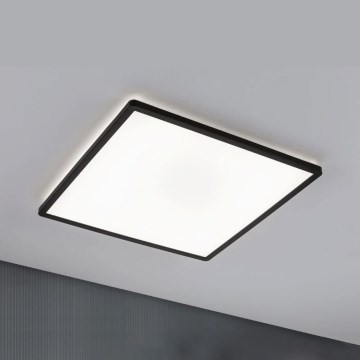 Paulmann 71016 - LED/22W Stmievateľný panel ATRIA 230V 4000K 42x42 cm čierna