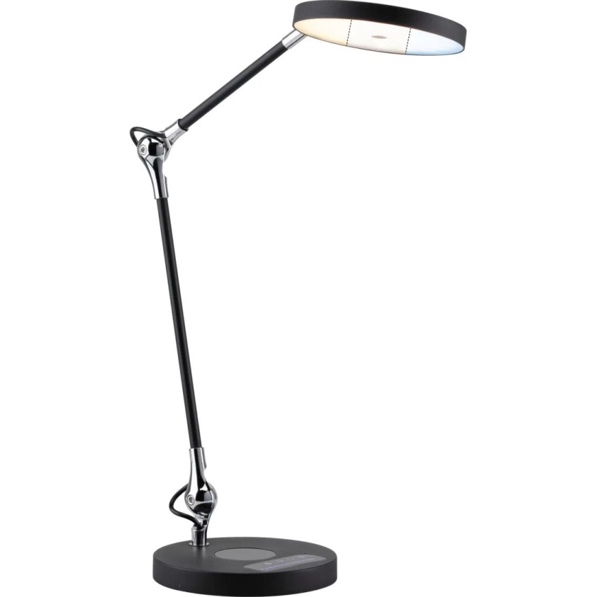 Paulmann 78010 - LED/11W Stmievateľná dotyková stolná lampa NUMIS 230V 2700/4000/6500K čierna