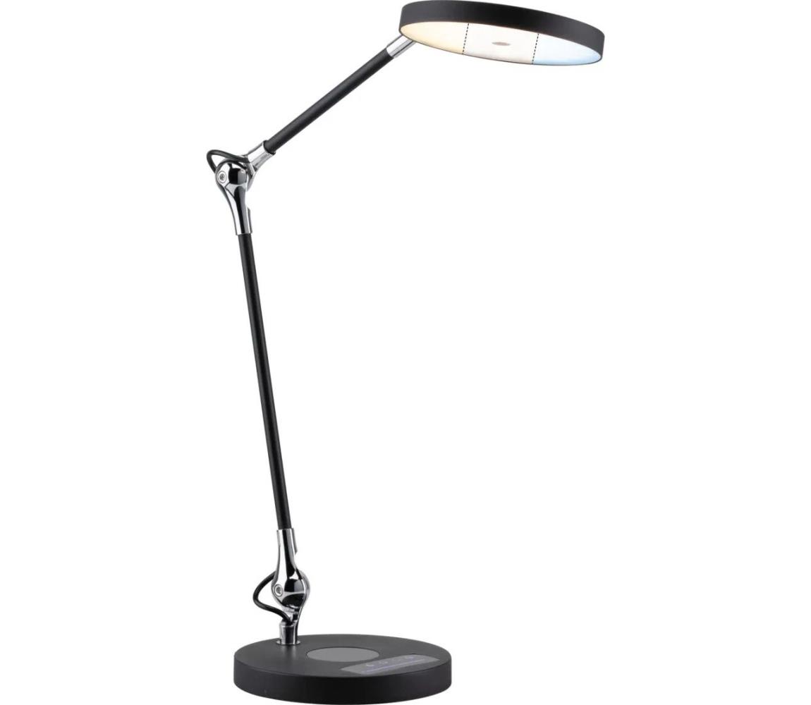 Paulmann Paulmann 78010 - LED/11W Stmievateľná stolná lampa NUMIS 230V 2700-6500K čierna 