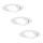 Paulmann 92091 - SADA 3x LED Podhľadové svietidlo 1xLED/4,2W/230V