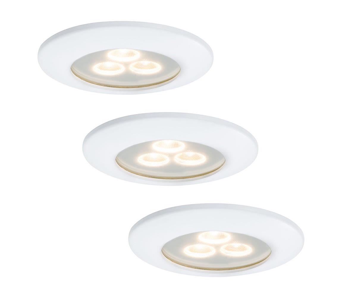 Obrázok Paulmann Paulmann 92686 - SET 3x 3x LED Podhľadové svietidlo PREMIUM LINE 3xLED/7,5W/230V W0458