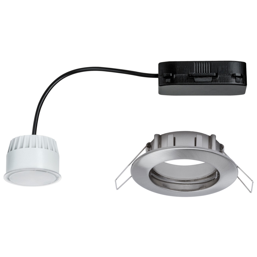 Paulmann 92805 - LED/6,8W IP44 Kúpeľňové podhľadové svietidlo COIN 230V