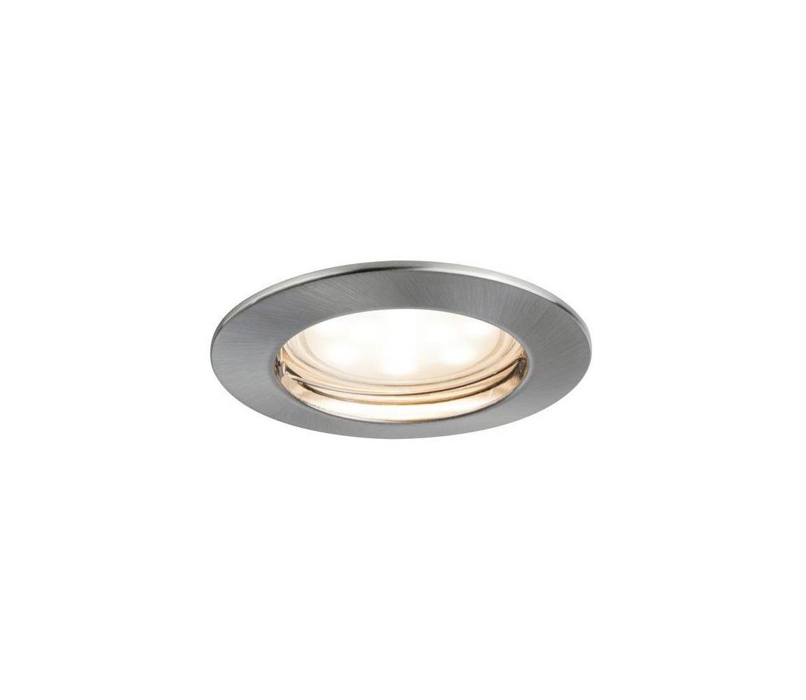 Paulmann Paulmann 93975 - LED/6,8W IP44 Kúpeľňové podhľadové svietidlo COIN 230V 