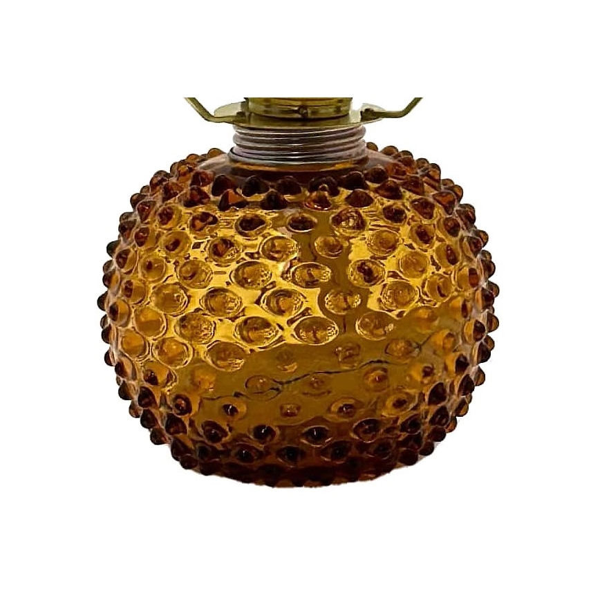 Petrolejová lampa EMA 38 cm amber