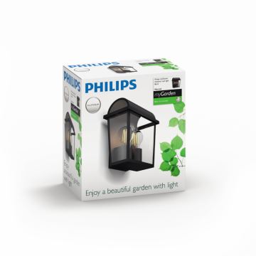 Philips - Vonkajšie nástenné svietidlo 2xE27/42W/230V IP44