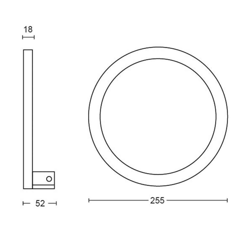 Philips 40901/30/P9 - LED Nástenné svietidlo HUE SANA LED/20W/230V