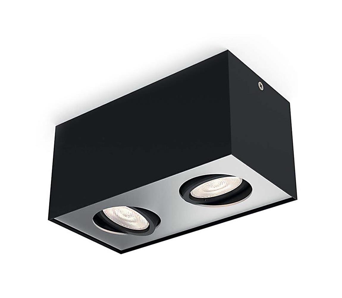 Philips Philips 50492/30/P0-LED Stmievateľné bodové svietidlo MYLIVING BOX 2xLED/4,5W/230V 