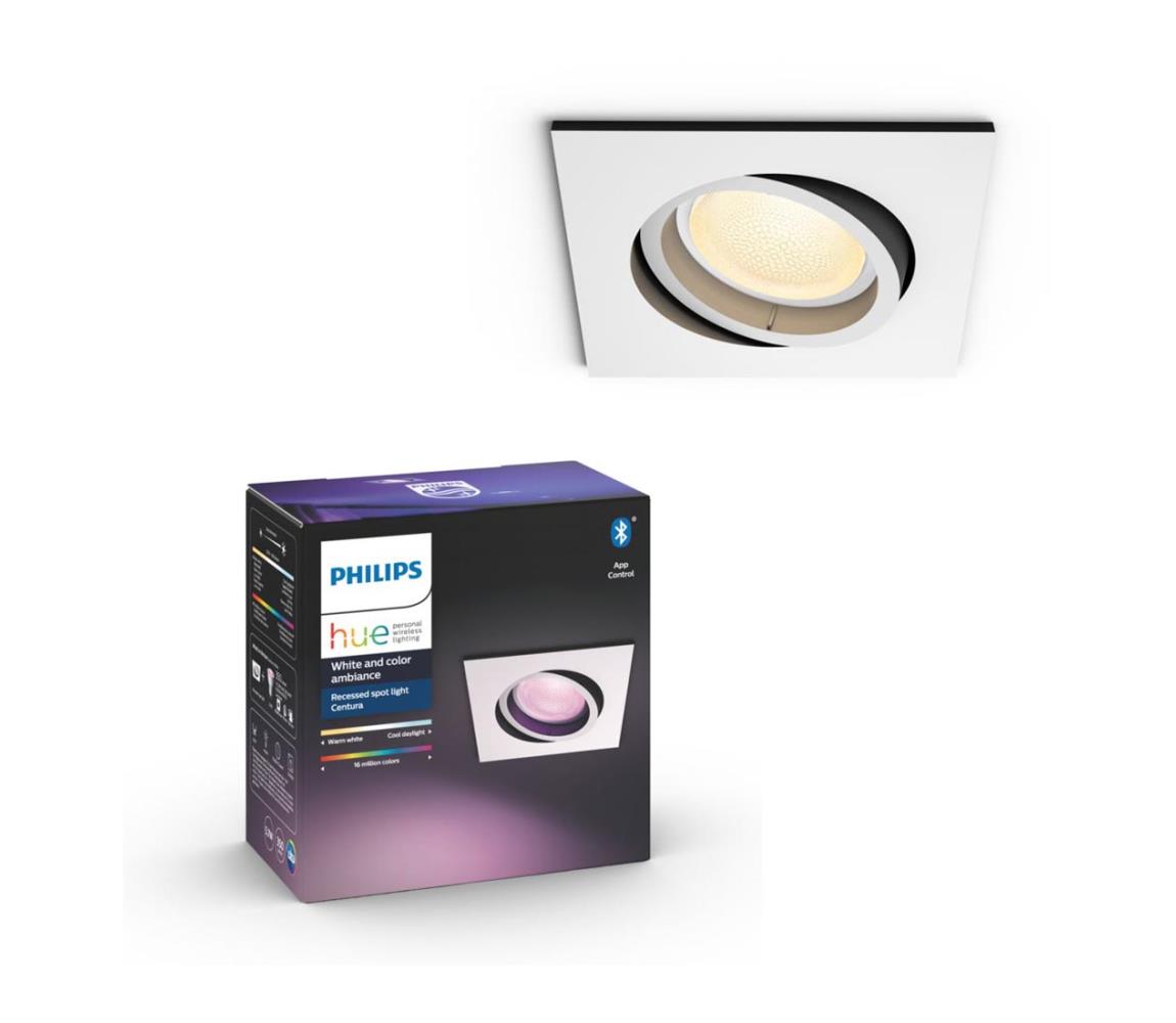 Philips Philips 50551/31/P7 - LED RGB Podhľadové svietidlo Hue CENTURA 1xGU10/5,7W/230V 