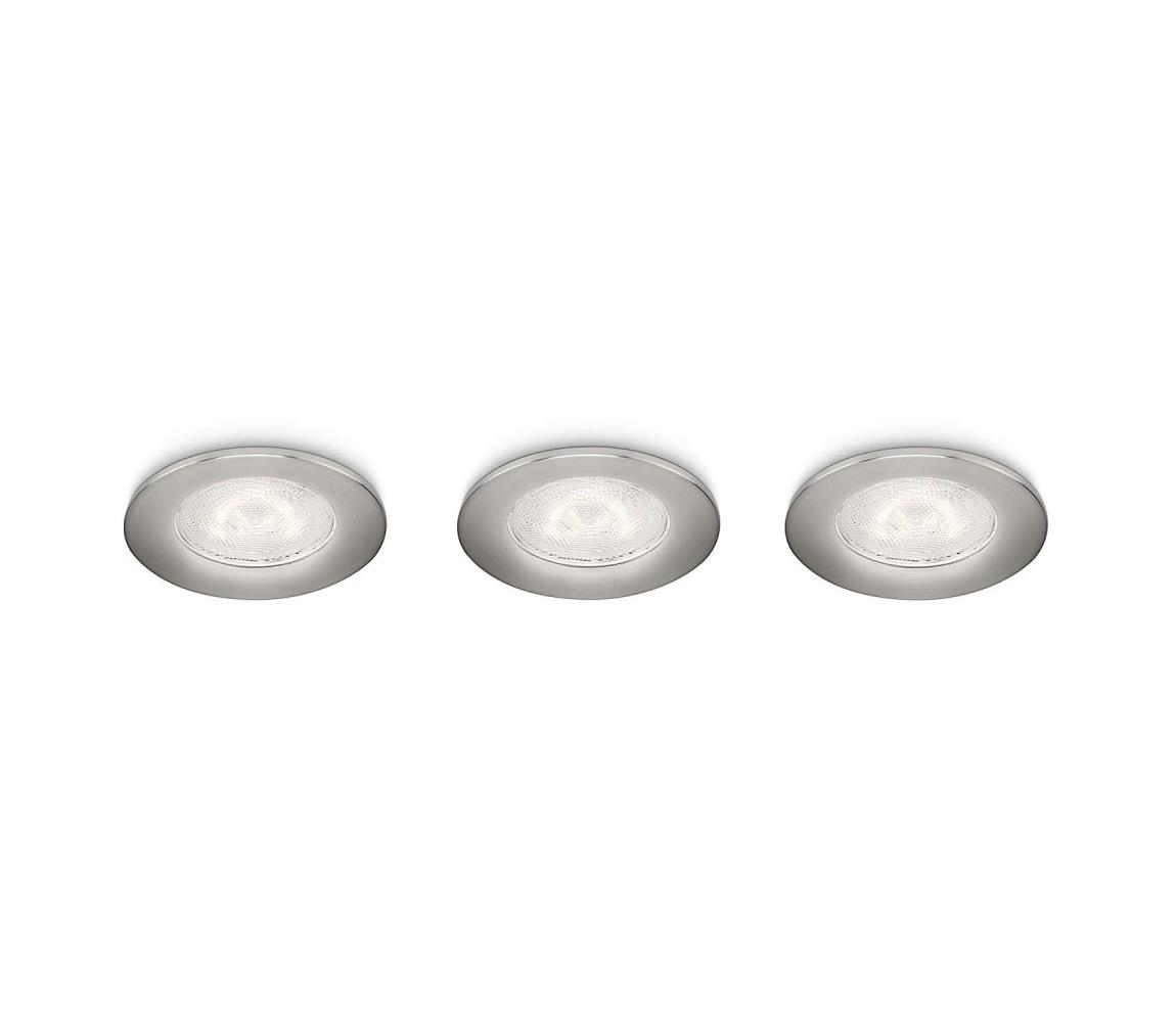 Philips Philips 59100/17/16 - SADA 3x LED podhľadové svietidlo MYLIVING SCEPTRUM LED/3W/230V 