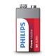 Philips 6LR61P1B/10 - Alkalická batéria 6LR61 POWER ALKALINE 9V 600mAh