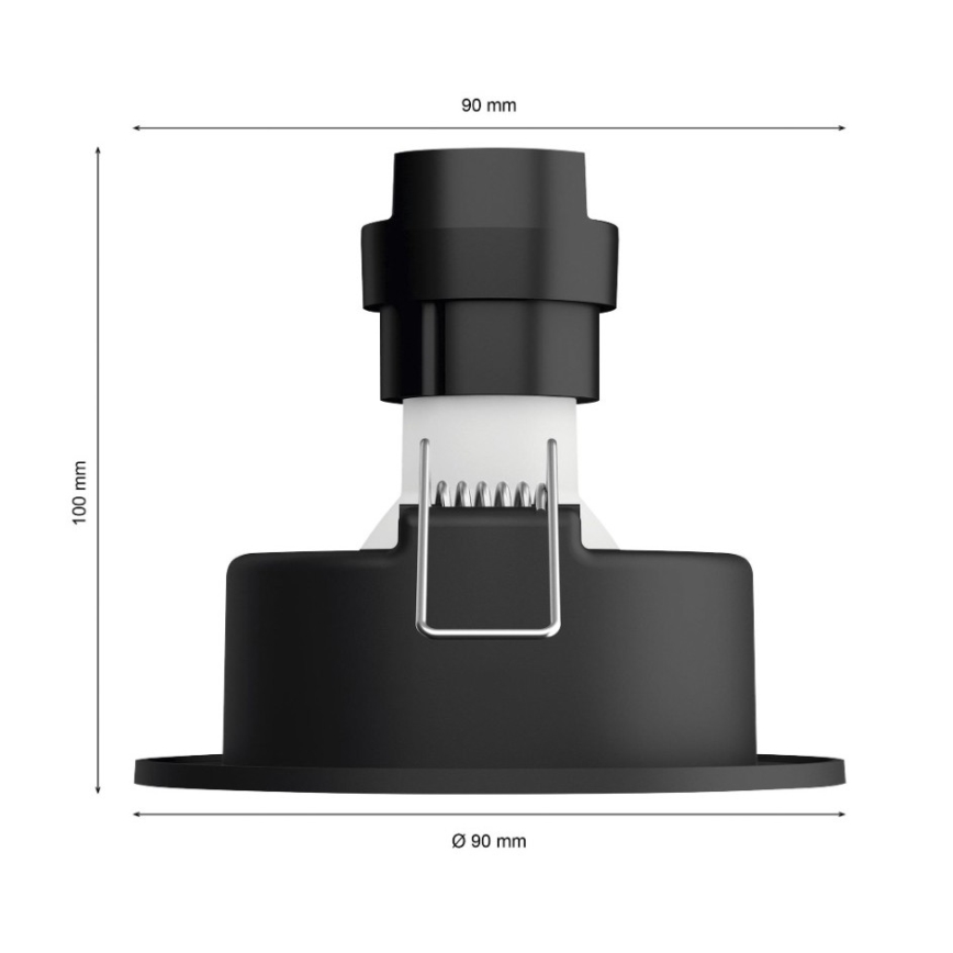 Philips - LED RGB Stmievateľné podhľadové svietidlo Hue CENTURA 1xGU10/5,7W/230V 2000-6500