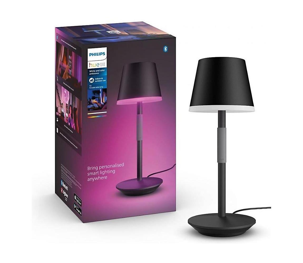 Philips Philips-LED RGBW Stmievateľná dotyková lampa Hue GO LED/6,2W/230V 2000-6500K IP54 