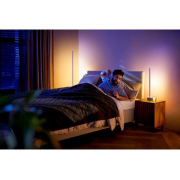 Philips - LED RGBW Stmievateľná stolná lampa Hue SIGNE LED/11,8W/230V 2000-6500K