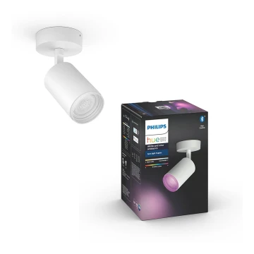 Philips - LED RGBW Stmievateľné bodové svietidlo Hue FUGATO 1xGU10/5,7W/230V