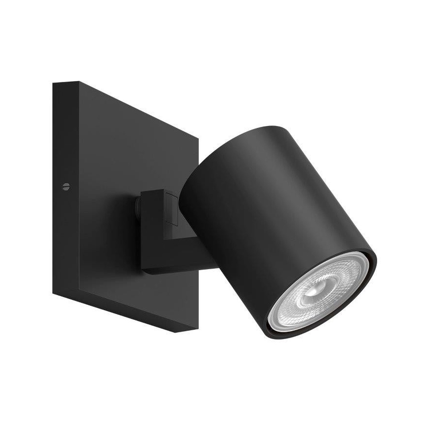 Philips - LED Stmievateľné bodové svietidlo Hue RUNNER 1xGU10/4,2W/230V 2200-6500K čierna