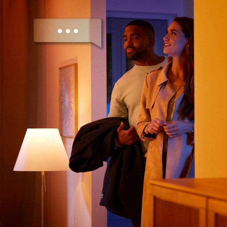 Philips - LED Stmievateľné kúpeľňové svietidlo Hue ADORE 3xGU10/5W/230V IP44 + diaľkové ovládanie