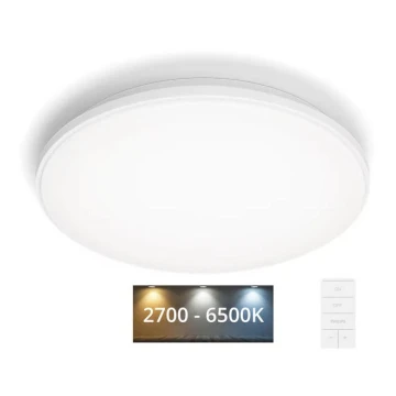 Philips - LED Stmievateľné stropné svietidlo LED/40W/230V 2700-6500K + diaľkové ovládanie