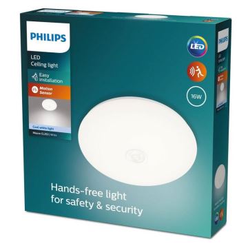 Philips - LED Stropné svietidlo so senzorom LED/16W/230V 4000K