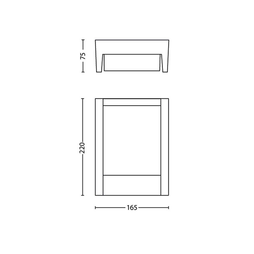 Philips - LED Vonkajšie nástenné svietidlo LED/3,8W/230V IP44