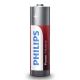 Philips LR6P12W/10 - 12 ks Alkalická batéria AA POWER ALKALINE 1,5V 2600mAh