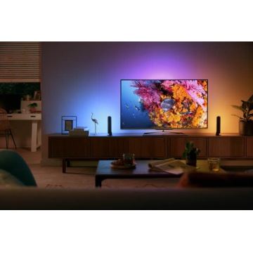 Philips 78203/30/E7 - LED RGB Stmievateľná stolná lampa HUE WHITE AND COLOR AMBIANCE LED/6W/230V