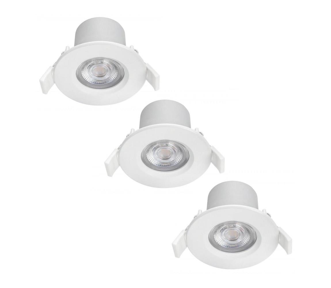 Philips Philips - SADA 3x LED Stmievateľné kúpeľňové svietidlo LED/5W/230V 2700K IP65 