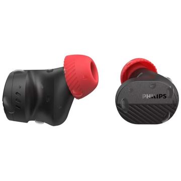 Philips TAA5508BK/00 - Bezdrôtové slúchadlá IPX5 čierna/červená