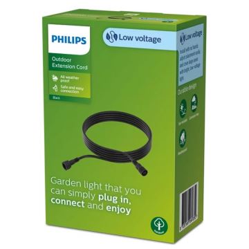 Philips - Vonkajší predlžovací kábel 5m IP67