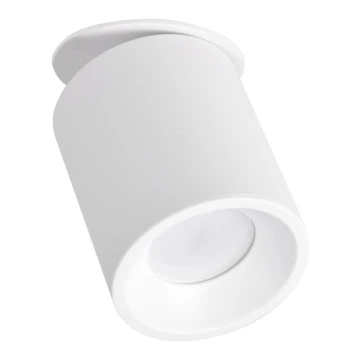 Podhľadové bodové svietidlo HARON 1xGU10/10W/230V biela