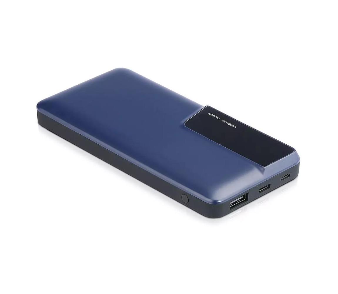  Power Bank s displejom 10000mAh/3,7V modrá 