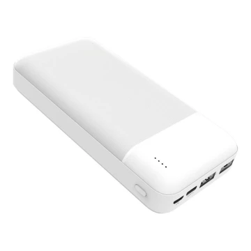 Powerbanka 20000 mAh 3,7V biela