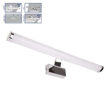 Prezent 70225 - LED Stmievateľné kúpeľňové osvetlenie zrkadla SOLANA LED/12W/230V IP44 3000/4000K 60 cm