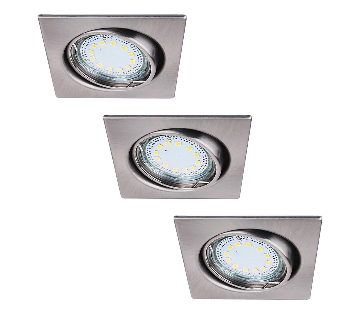 Rabalux Rabalux 1057 - SADA 3xLED Podhľadové svietidlo LITE 1xGU10-LED/3W/230V 