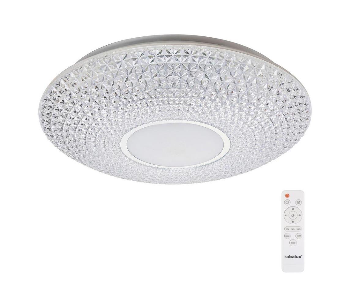 Rabalux Rabalux 1518 - LED Stmievateľné stropné svietidlo na diaľkové ovládanie CORALIA LED/48W/230V 