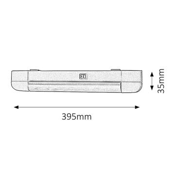 Rabalux - Podlinkové svietidlo 1xG13/10W/230V 39,5 cm