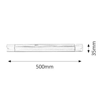 Rabalux - Podlinkové svietidlo 1xG13/15W/230V 50 cm