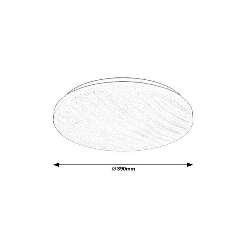 Rabalux - LED Stmievateľné stropné svietidlo LED/24W/230V