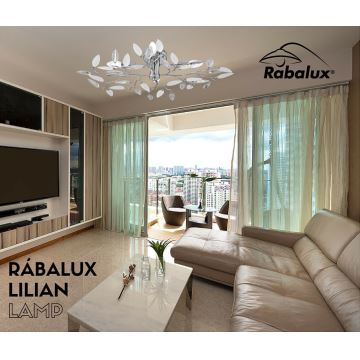 Rabalux - Stropné svietidlo 4xE14/40W/230V