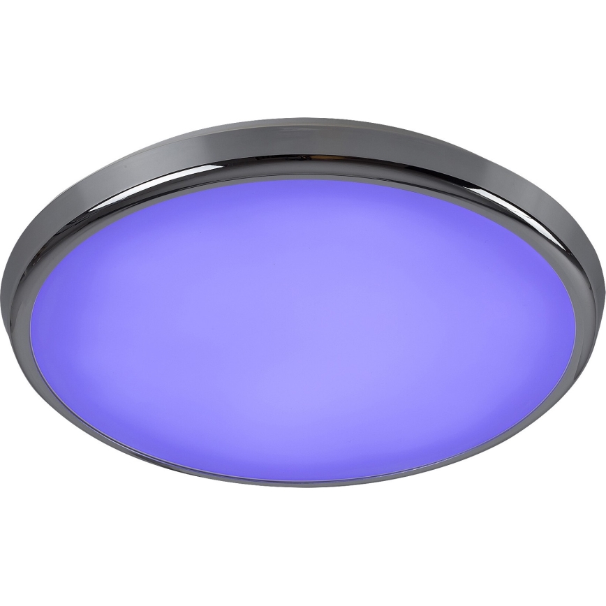 Rabalux - LED RGB Stmievateľné kúpeľňové stropné svietidlo LED/18W/230V pr. 30 cm 3000-6500K IP44 + diaľkové ovládanie