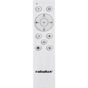 Rabalux - LED RGB Stmievateľné stropné svietidlo 1xLED RGB/24W/230V + diaľkové ovládanie
