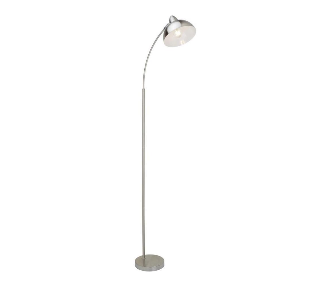 Rabalux Rabalux 5241 - Stojacia lampa DARON 1xE27/40W/230V matný chróm 