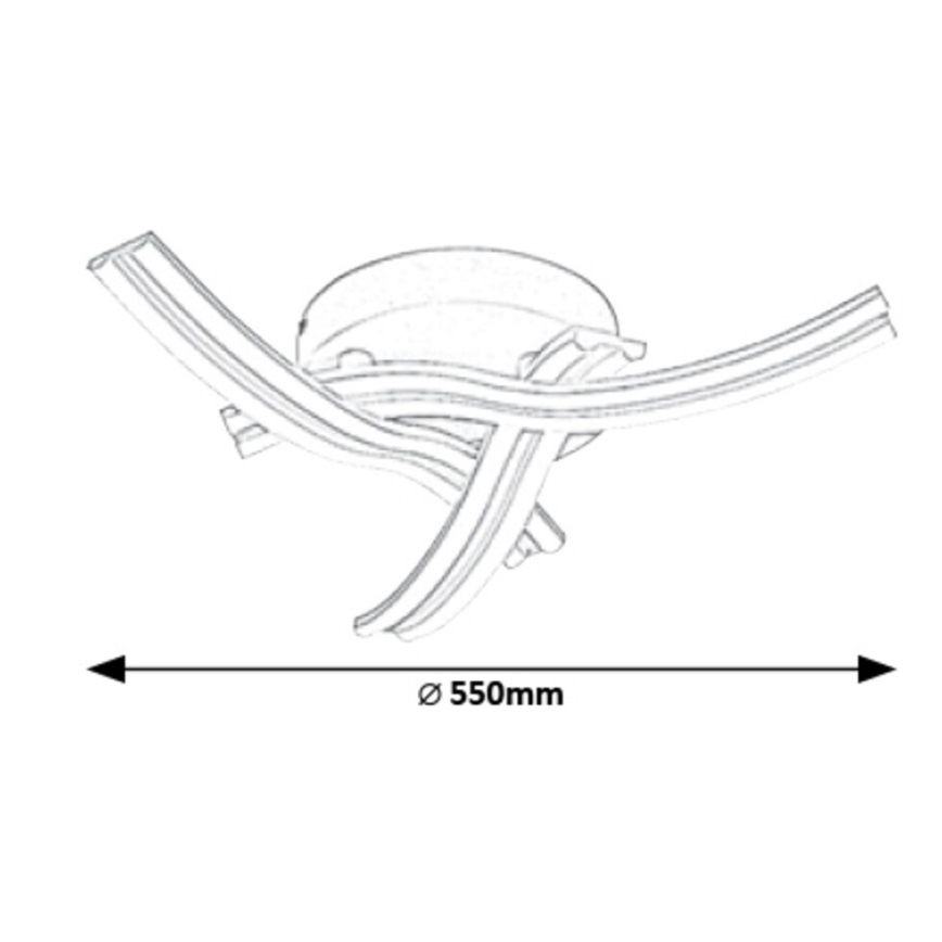 Rabalux - LED Stropné svietidlo LED/40W/230V