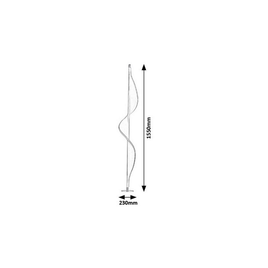 Rabalux - LED Stojacia lampa LED/34W/230V