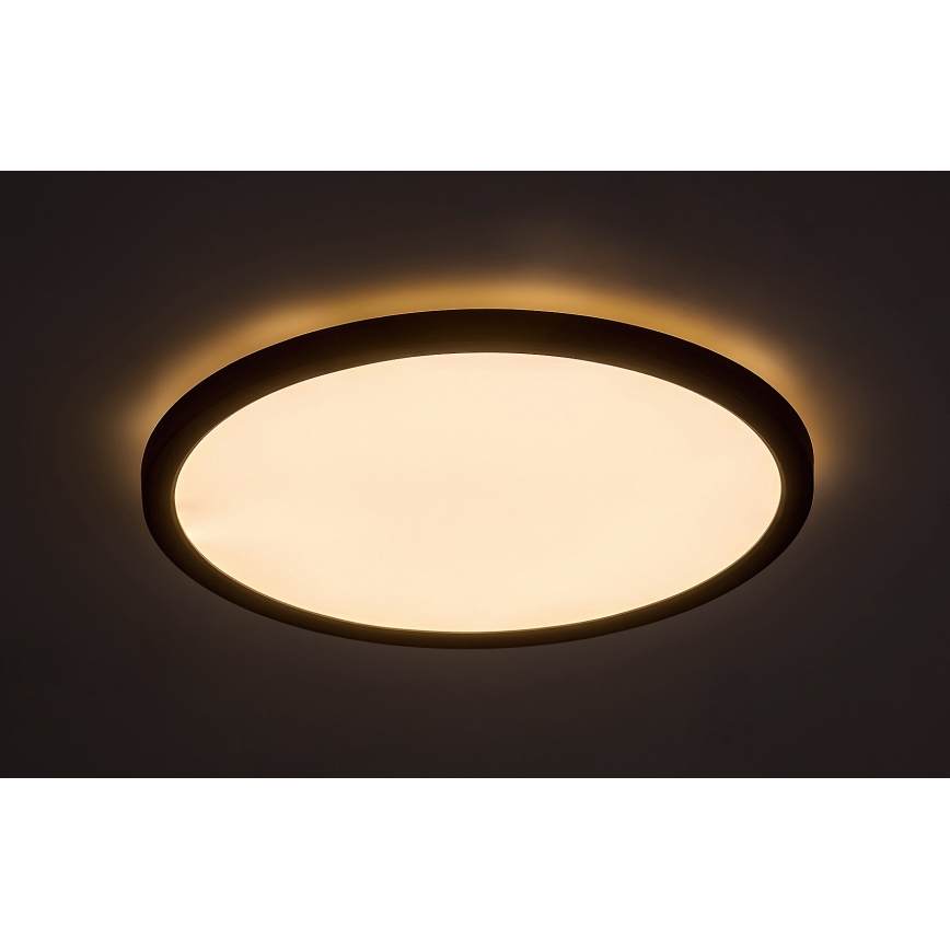 Rabalux - LED Stropné svietidlo LED/24W/230V 3000/4000/6000K pr. 29 cm čierna